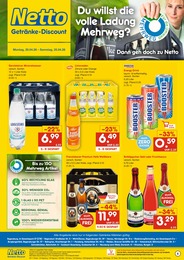 Netto Marken-Discount Prospekt für Hemau: "DER ORT, AN DEM DU IMMER AUSGEZEICHNETE PREISE FINDEST.", 2 Seiten, 20.04.2026 - 25.04.2026