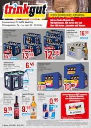 Trinkgut Prospekt für Marktl: "Größter Getränkemarkt in Neuötting", 4 Seiten, 10.03.2025 - 15.03.2025