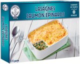Lasagnes saumon épinards surgelées - LE COMPTOIR en promo chez Intermarché Hyper Lasagnes saumon épinards surgelées - LE COMPTOIR dans le catalogue Intermarché Hyper