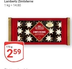 Zimtsterne Angebote von Lambertz bei GLOBUS Duisburg für 2,59 €