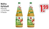Apfelsaft naturtrüb im Trinkgut Prospekt Apfelsaft naturtrüb von Wolfra im aktuellen Trinkgut Prospekt für 1,99 €