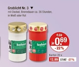 Grablicht Nr. 3 von bolsius im aktuellen V-Markt Prospekt für 0,69 €