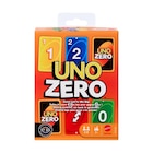 Uno Zéro - MATTEL GAMES en promo à 14,90 € chez Carrefour Uno Zéro - MATTEL GAMES dans le catalogue Carrefour