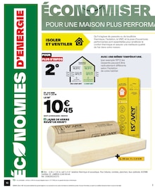 Promo Isolation dans le catalogue Brico Dépôt du moment à la page 10