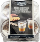 Mises en bouche patate douce fromage frais et Truffe d'été - DELUXE en promo chez Lidl Alès à 5,99 €