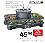 Raclette-Fondue-Kombination Angebote von Severin bei XXXLutz Möbelhäuser Leverkusen für 49,99 €