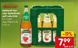 Aktuelles Apfelsaft klar oder Apfeldirektsaft naturtrüb Angebot bei Netto Marken-Discount in Moers ab 7,99 €