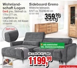 Wohnlandschaft Logan im Angebot bei Die Möbelfundgrube in Mainz Wohnlandschaft Logan Angebote bei Die Möbelfundgrube Mainz für 359,99 €
