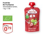 Bio Fruchtpüree Angebote von Frucht Bar bei GLOBUS Homburg für 0,79 €