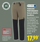 Stretch-Arbeitsbundhose im Angebot bei Lidl in Voerde Stretch-Arbeitsbundhose Angebote von PARKSIDE PERFORMANCE bei Lidl Voerde für 17,99 €