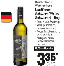 von Lauffener Schwarz/Weiss Schwarzriesling von Lauffener