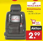 Rücksitztasche Angebote von Walser bei Netto Marken-Discount Kaarst für 2,99 €