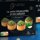 16 Mini Feuilletés d'Escargot à Aldi dans Belmesnil