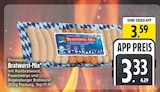 Bratwurst-Mix im EDEKA Prospekt Bratwurst-Mix von Donauland im aktuellen EDEKA Prospekt für 3,33 €