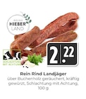 Rein Rind Landjäger Angebote bei Hieber Freiburg für 2,22 €