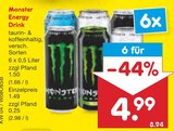 Aktuelles Energy Drink Angebot bei Netto Marken-Discount in Pforzheim ab 4,99 €