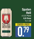 Hell im EDEKA Prospekt Hell von Spaten im aktuellen EDEKA Prospekt für 0,79 €