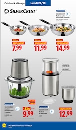 Prix et réduction Mini Hachoir dans le prospectus Lidl en cours Offre Mini Hachoir dans le catalogue Lidl du moment à la page 56