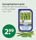 Spargelspitzen grün im V-Markt Prospekt Spargelspitzen grün von im aktuellen V-Markt Prospekt für 2,99 €