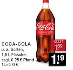 Aktuelles Coca-Cola Angebot bei E center in Erkrath ab 1,19 €