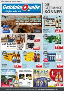 Getränke Quelle Weydringer Prospekt ...einfach mehr drin mit 4 Seiten