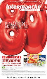 Prospectus Intermarché à Montévrain, "LE TRÈS GROS ANNIVERSAIRE", 12 pages de promos valables du 30/09/2025 au 12/10/2025