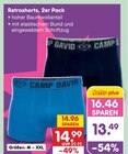 Retorshorts, 2er Pack Angebote von Camp David bei Netto Marken-Discount Lingen für 13,49 €