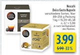 Aktuelles Dolce Gusto Kapseln Angebot bei diska in Erfurt ab 3,99 €