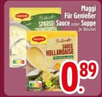 Für Genießer Sauce Hollandaise Angebote von Maggi bei EDEKA Passau für 0,89 €