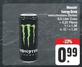 Aktuelles Energy Drink Angebot bei EDEKA in Würzburg ab 0,99 €