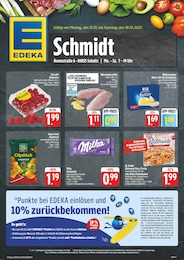 EDEKA Prospekt: "Wir lieben Lebensmittel!", 8 Seiten, 13.10.2025 - 18.10.2025