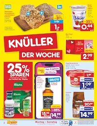 Jack Daniels Angebot & Preis im aktuellen Netto Marken-Discount Prospekt Jack Daniels Angebot im aktuellen Netto Marken-Discount Prospekt auf Seite 2