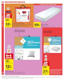 Prix et réduction Oreiller dans le prospectus Carrefour en cours Offre Oreiller dans le catalogue Carrefour du moment à la page 24