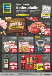 EDEKA Prospekt: "Aktuelle Angebote", 24 Seiten, 22.04.2024 - 27.04.2024