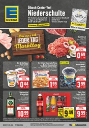 Aktueller EDEKA Supermarkt Prospekt in Rietberg und Umgebung, "Aktuelle Angebote" mit 24 Seiten, 22.04.2024 - 27.04.2024