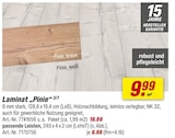 Laminat 'Pinie' Angebote bei toom Baumarkt Brandenburg für 9,99 €