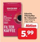 Filterkaffee Nr. 1 Klassisch Angebote von Eduscho bei Markant Nordwest Bielefeld für 5,99 €