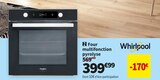 Four multifonction pyrolyse - WHIRLPOOL en promo chez Conforama Four multifonction pyrolyse - WHIRLPOOL dans le catalogue Conforama