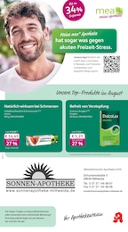 mea - meine apotheke Prospekt für Mittweida mit 4 Seiten mea - meine apotheke Prospekt für Mittweida: "Unsere August-Angebote", 4 Seiten, 01.08.2026 - 31.08.2026