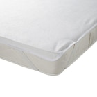 Protège matelas 2 personnes éponge imperméable anti-acariens 140x190cm en promo chez Gifi Bastia à 8,99 €