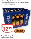 Spezi Angebote von Paulaner bei GLOBUS Pirmasens für 12,99 €