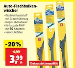 Auto-Flachbalkenwischer im Angebot bei Thomas Philipps in Wilhelmshaven Auto-Flachbalkenwischer Angebote bei Thomas Philipps Wilhelmshaven für 3,99 €
