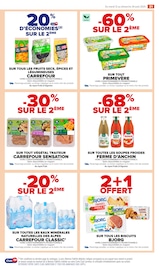Eau Minérale Angebote im Prospekt "SPÉCIAL GLACES" von Carrefour Market auf Seite 33