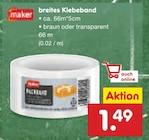 breites Klebeband bei Netto Marken-Discount im Hattingen Prospekt für 1,49 €