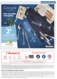 Offre Set De Table dans le catalogue Auchan Supermarché du moment à la page 7