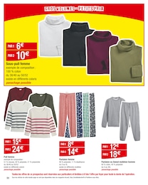 Offre Vêtements Homme dans le catalogue Carrefour du moment à la page 54