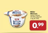 Milchreis von Müller für 0,99 € bei famila Nordwest im Angebot Milchreis von Müller im aktuellen famila Nordwest Prospekt
