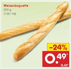 Weizenbaguette  im aktuellen Netto Marken-Discount Prospekt für 0,49 €