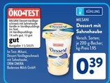 Dessert mit Sahnehaube von MILSANI im aktuellen ALDI SÜD Prospekt für 0,39 €