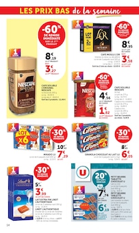 Promotion Graine dans le prospectus Super U, valable du 08/09/2026 au 20/09/2026 Promo Graine dans le catalogue Super U du moment à la page 14